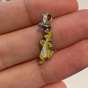 Silver & enamel Disney charm bracelet charms